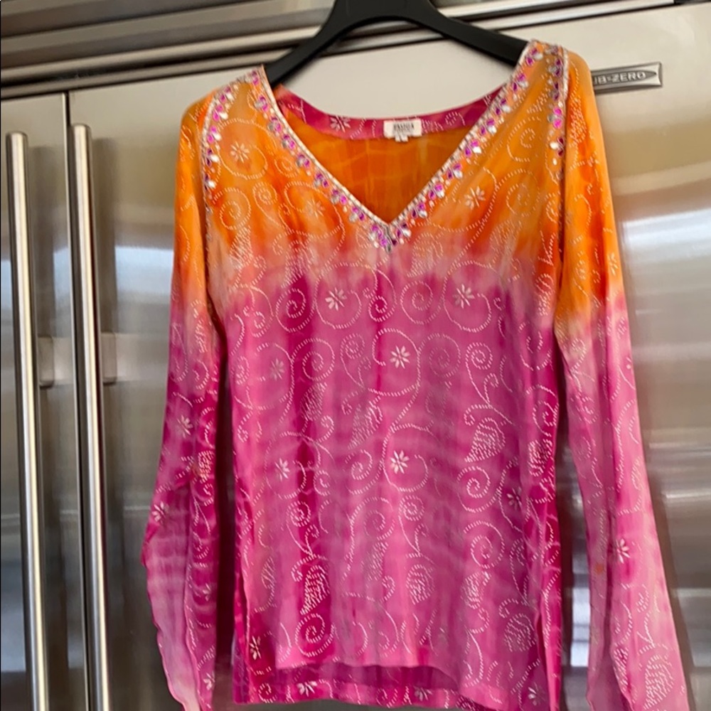 Rare vintage couture blouse